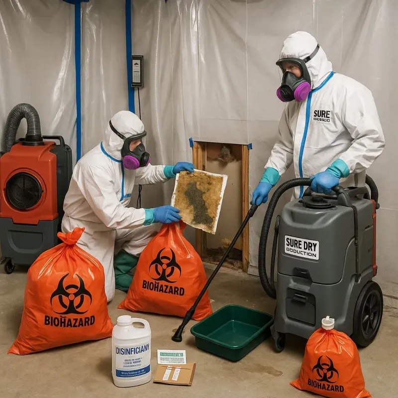 Contaminated Water Handling Protocols process in Mount Olympus, UT